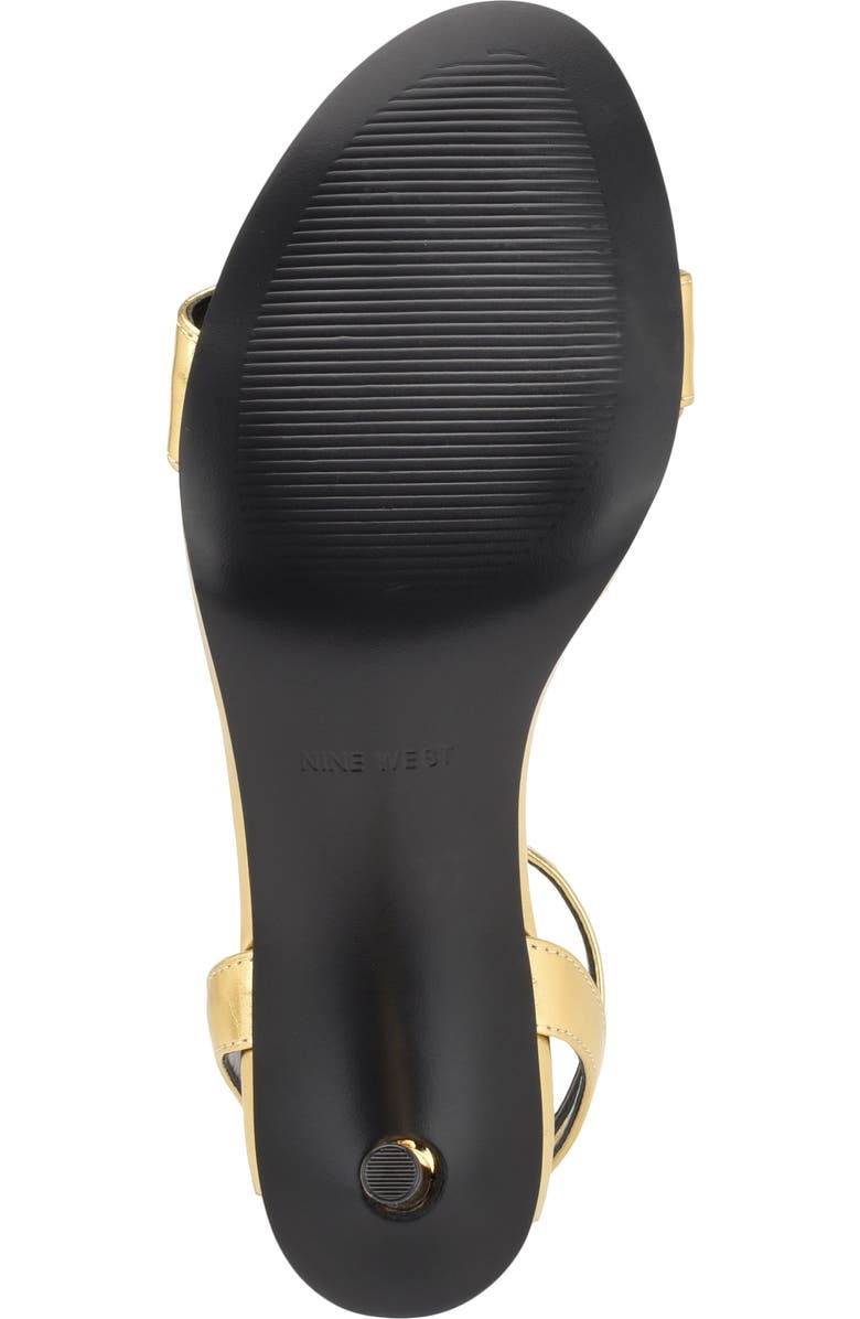Nine West Anny Sandal, Alternate, color, Gold