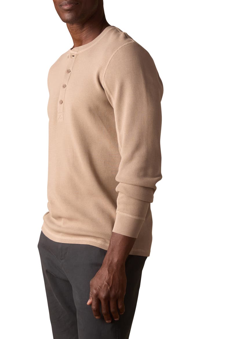 Vintage Thermal Mountain Henley, Alternate, color, MINK