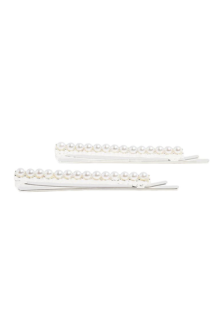 Hair Pin Set, Main, color, Silver
