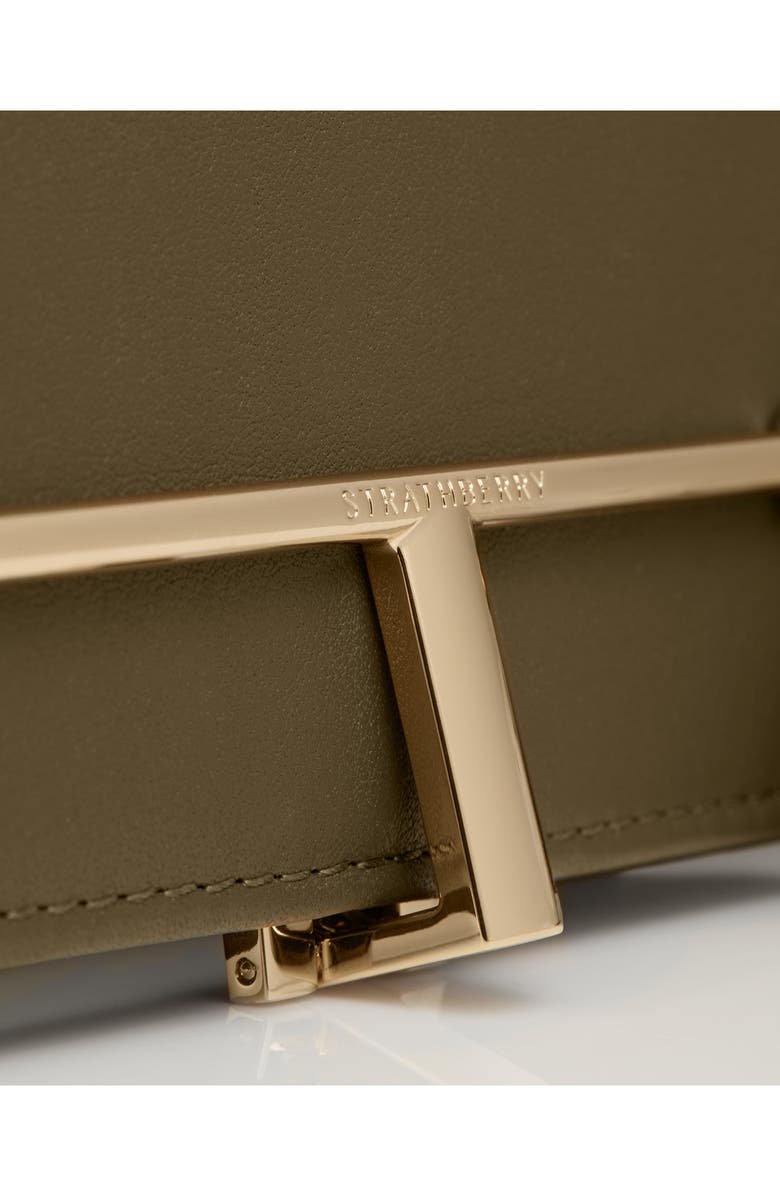 Strathberry Large Meville Leather Bifold Wallet, Alternate, color, 