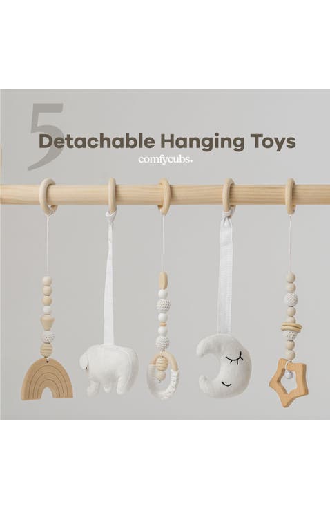 Wooden Baby Play Gym Set