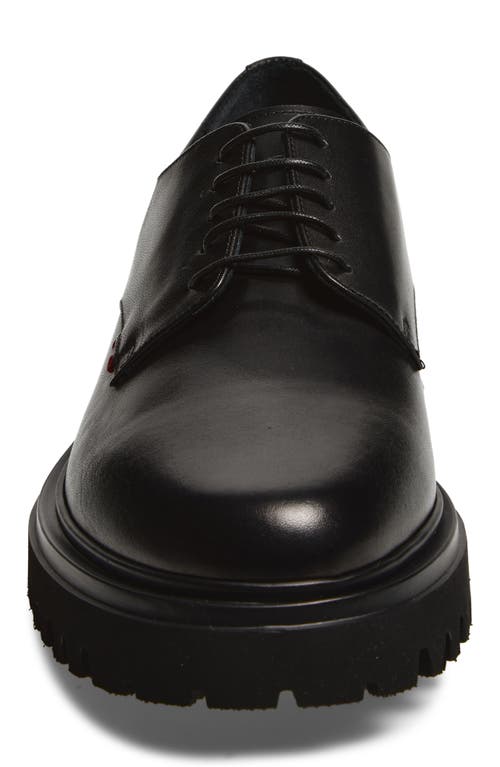 Bally Oliwery Lug Sole Derby In Black