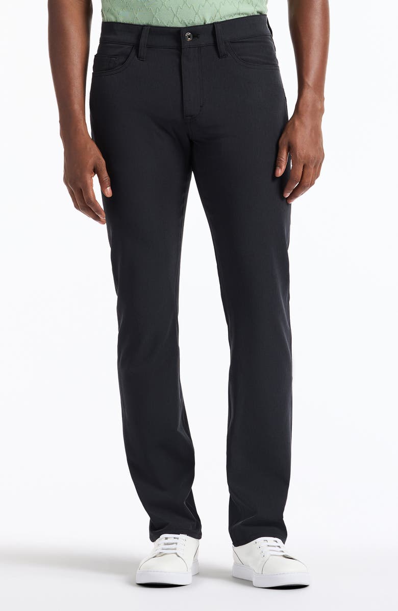 Robert Graham Grady Straight Leg Pants, Main, color, Black
