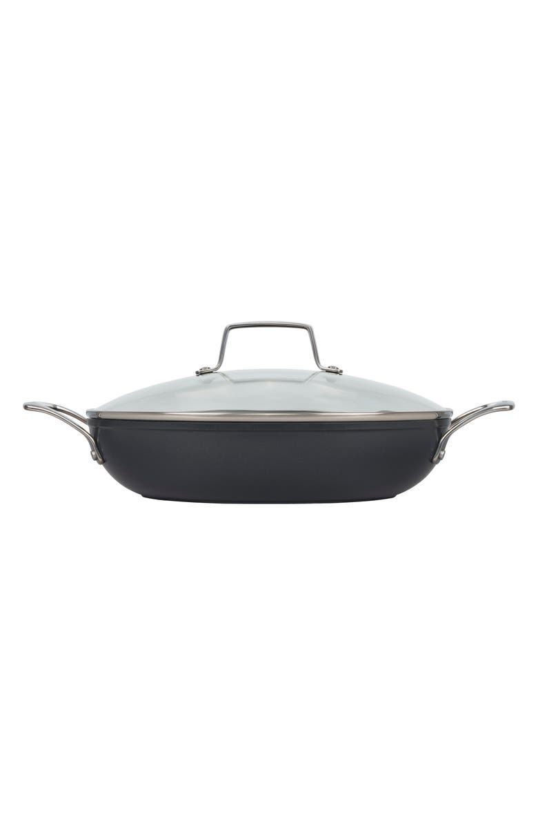 Le Creuset Nonstick Ceramic 3.5-Quart Shallow Braiser, Alternate, color, Ceramic