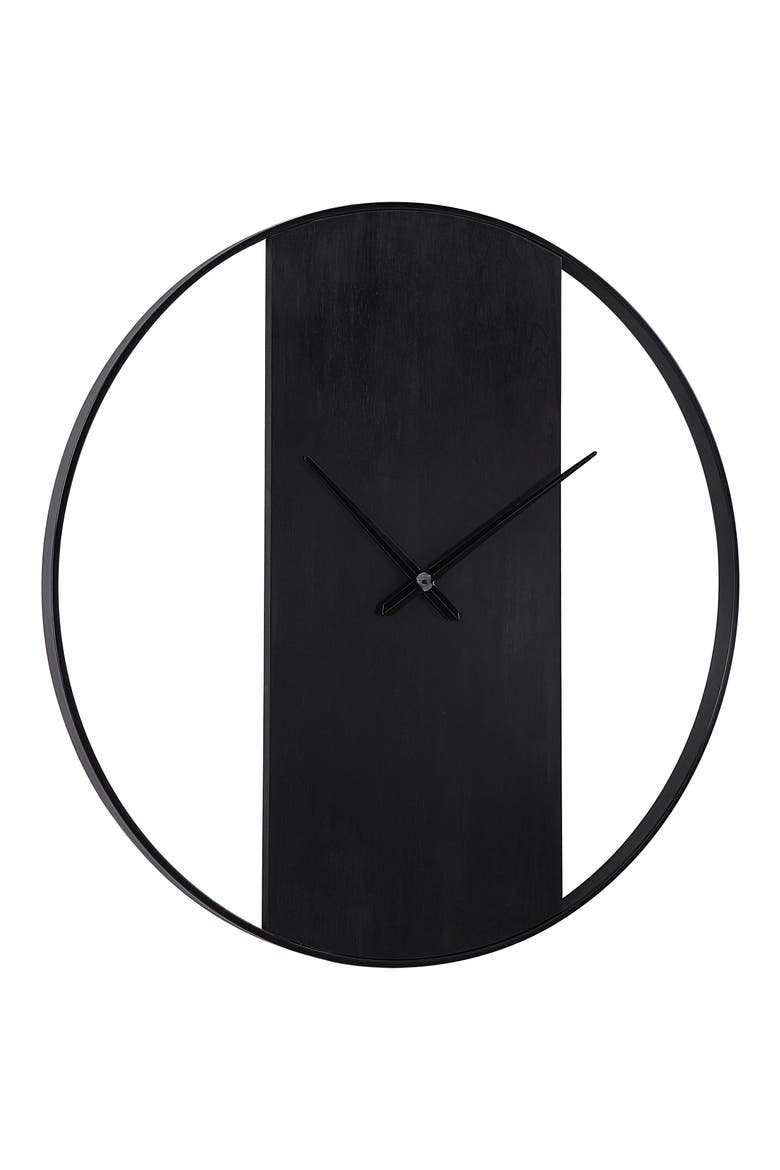 Romy Iron Wall Clock, Alternate, color, NO COLOR