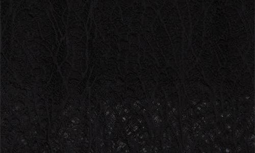 Alexander Mcqueen Mcqueen Cobweb Lace Minidress In Black
