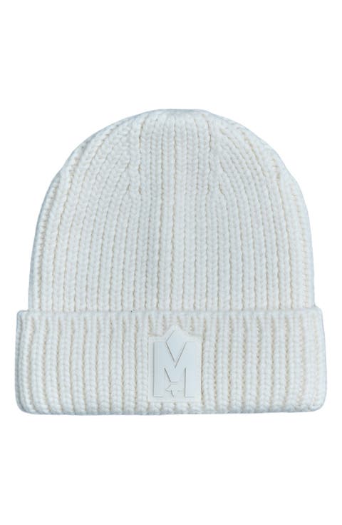 Kids' Jude Cuff Recycled Wool Blend Rib Beanie