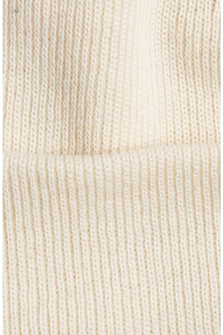 Merino Wool Beanie, Alternate, color, WHITE