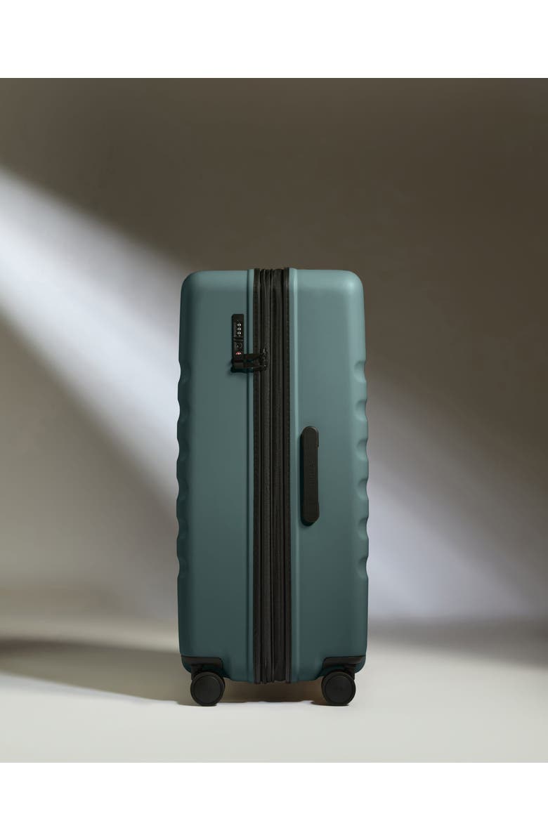 ANTLER Icon Stripe Large Luggage, Alternate, color, Glade Blue