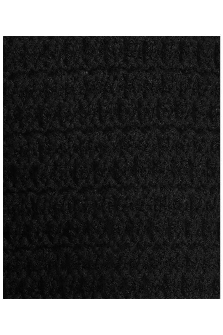 Blend Texture U Neck Vest Sweater, Alternate, color, Black