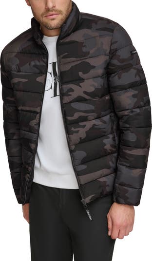 Calvin klein big boys orders hooded bubble jacket