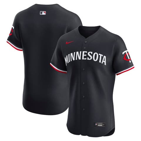 Men's Nike Navy Minnesota Twins Alternate 2 Elite Jersey