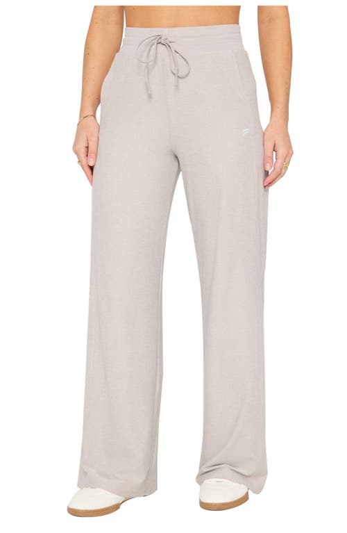 Fabletics Cloud Jersey Wide Leg Pant In Gray