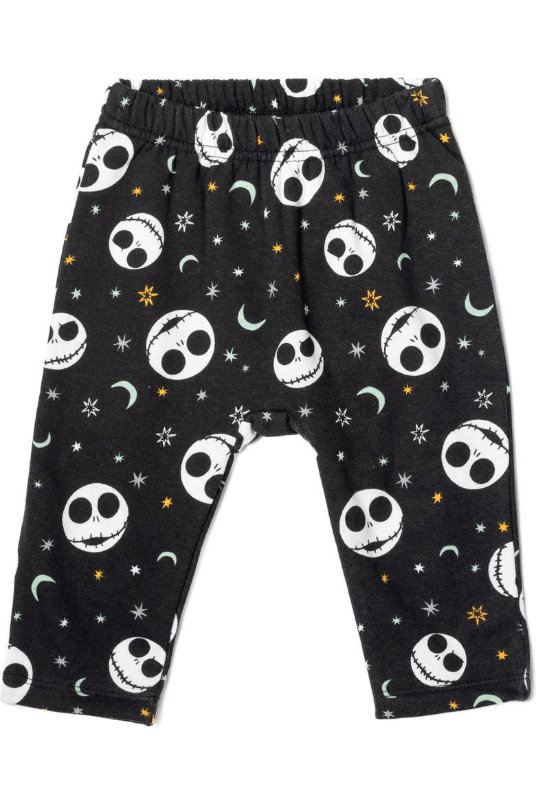 Nightmare Before Christmas Fleece Hoodie and Pants Set, Alternate, color, Blue Jack Sally
