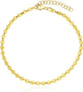 The Lovery Fine Jewelry Mini Gold Ball Bead Bracelet