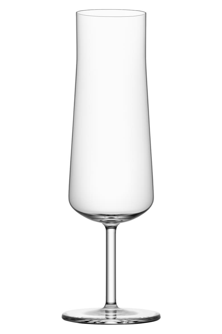 Set of 2 Informal Champagne Glasses, Main, color, CLEAR
