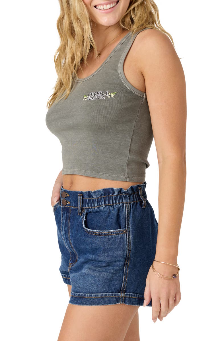 O'Neill Board Shine Graphic Crop Tank, Alternate, color, 