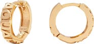 MADE BY MARY Zodiac Sign Hoop Earrings