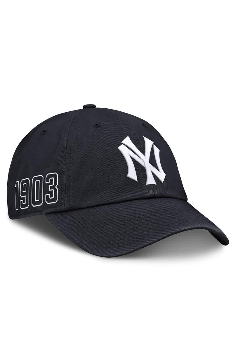 Nike Men's Nike Navy New York Yankees Cooperstown Club Adjustable Hat, Main, color, Navy