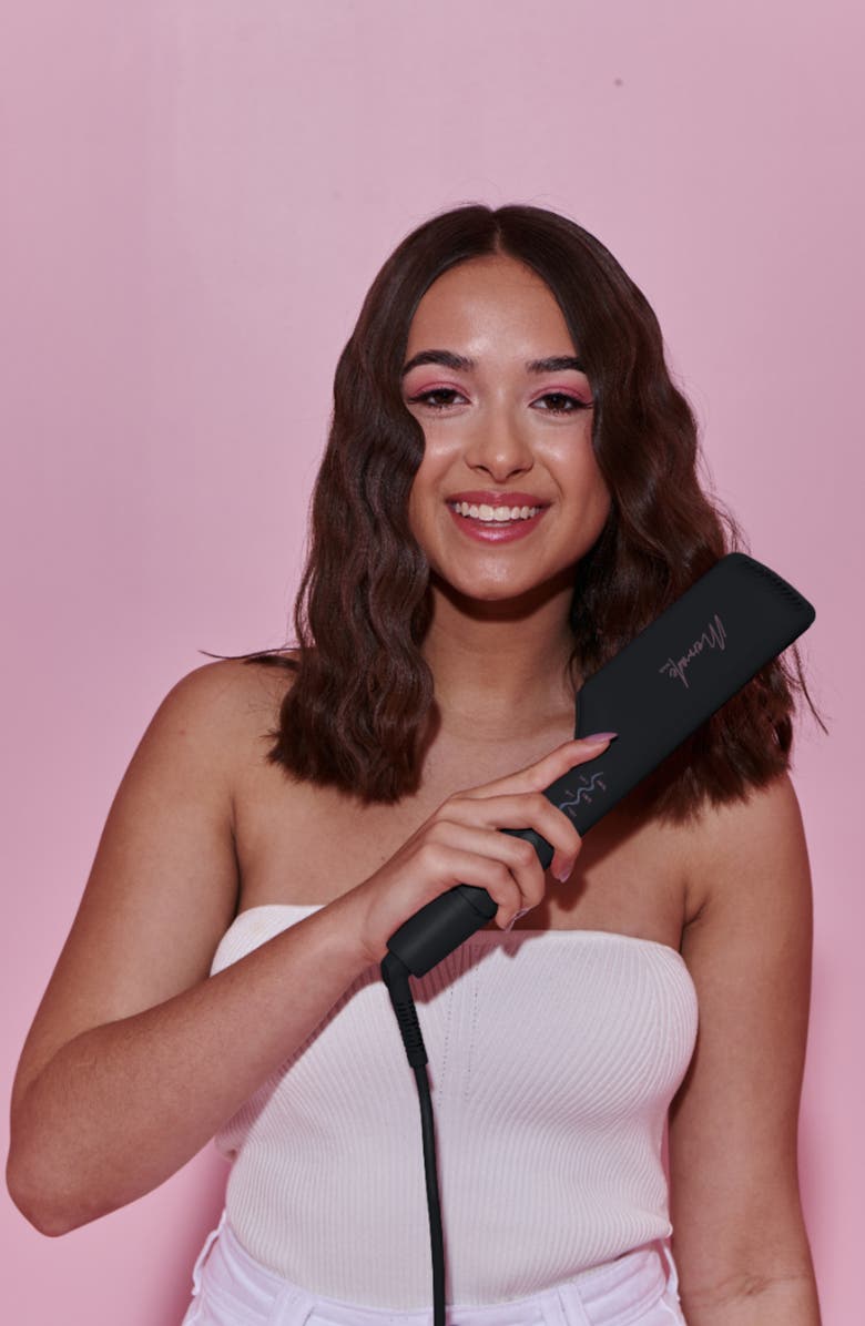 Mermade Hair 1-Inch Mini Double Waver Hair Iron, Alternate, color, Black