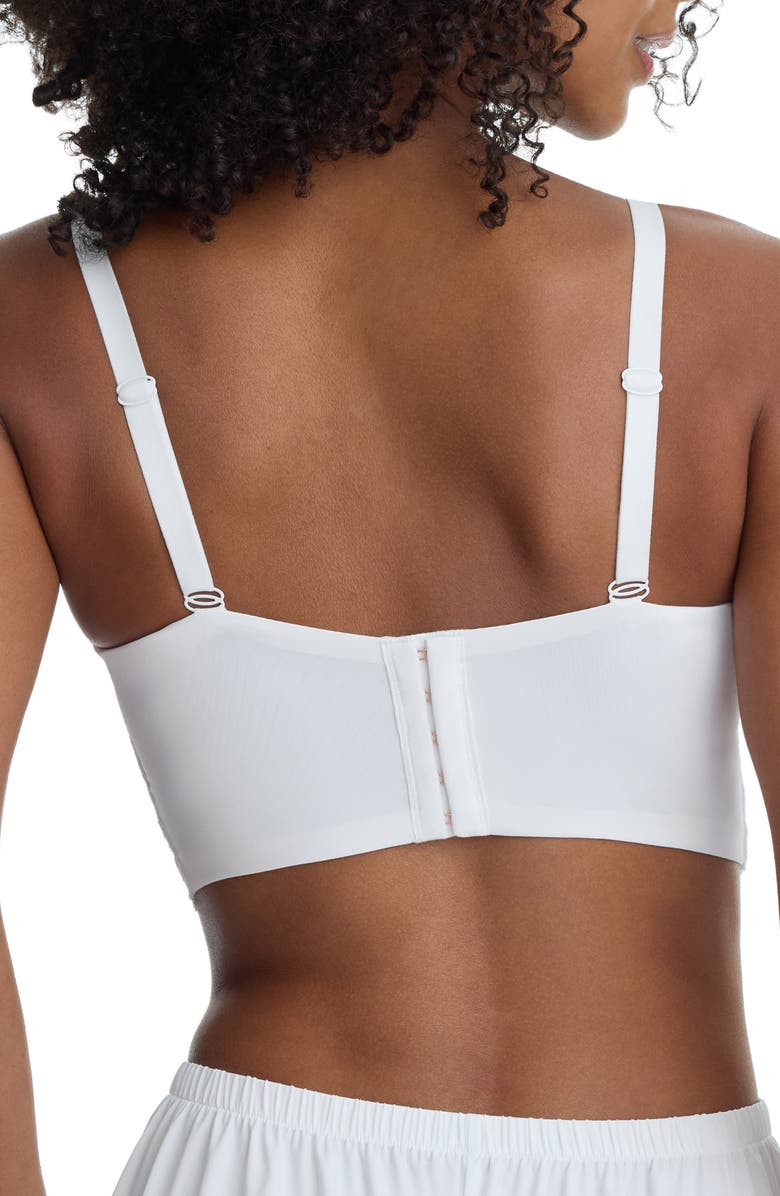 Skarlett Blue Minx Side Support Underwire Bra, Alternate, color, White