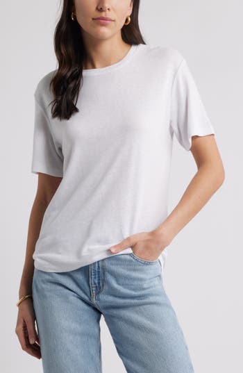 Caslon ® Easy T-shirt In White