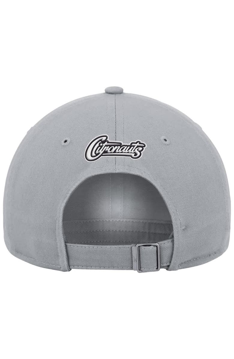 Nike Men's Nike Gray UCF Knights 2024 Space Game Club Adjustable Hat, Alternate, color, 
