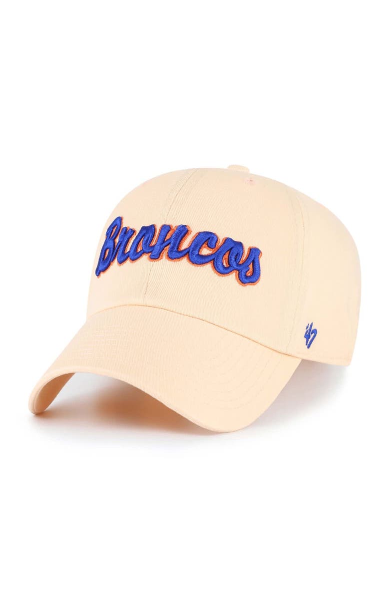 '47 Men's '47 Light Orange Boise State Broncos Vault Clean Up Adjustable Hat, Main, color, Light Orange