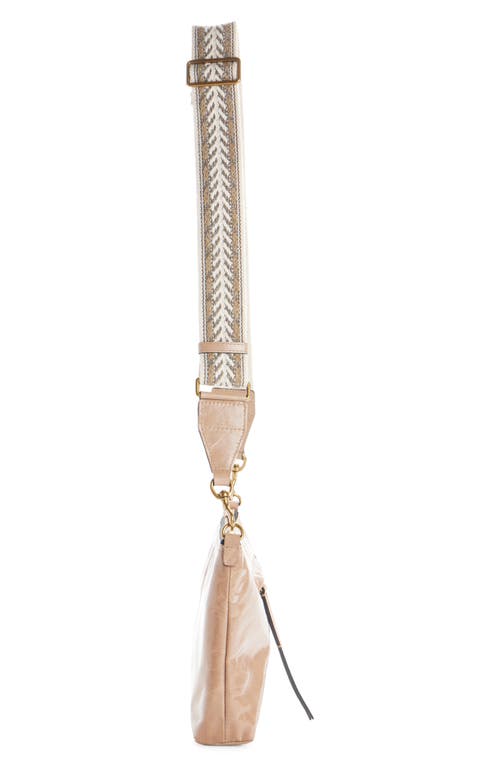 Isabel Marant Nessah Leather Crossbody Bag In Brown