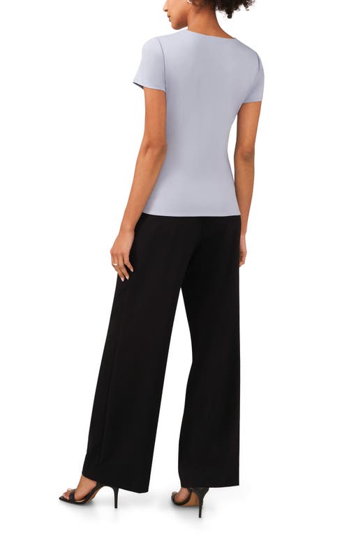 Halogen Essential Compression T-shirt In Slate Blue