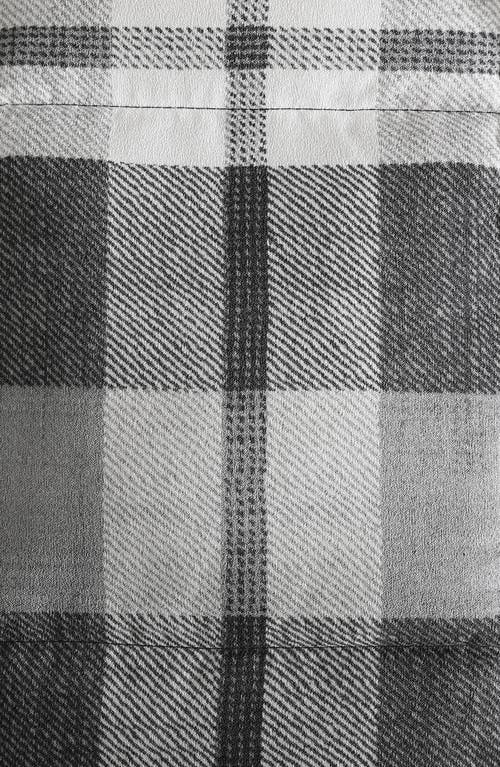 Nautica Crossview Plaid Comforter Set In Dark Grey