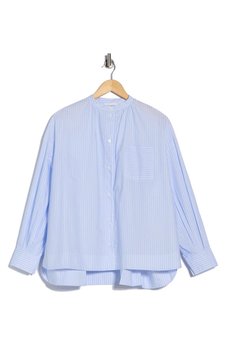 FRNCH Ariana Woven Top, Main, color, Bleu Clair