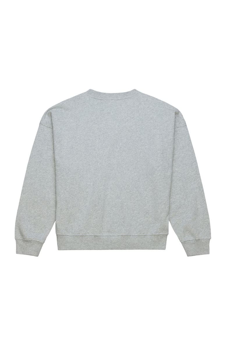 Women's Mitchell & Ness  Heather Gray San Jose Sharks Hockey Night Sweatshirt, Alternate, color, Heather Gray