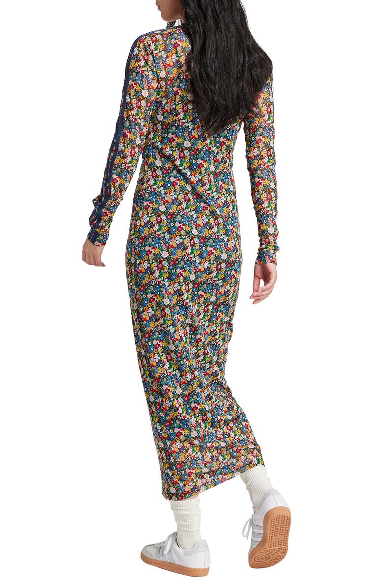 adidas Originals x Liberty London Long Sleeve Maxi Dress, Alternate, color,