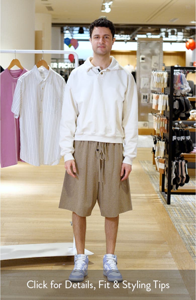 Jersey Basketball Sweat Shorts, sales video thumbnail