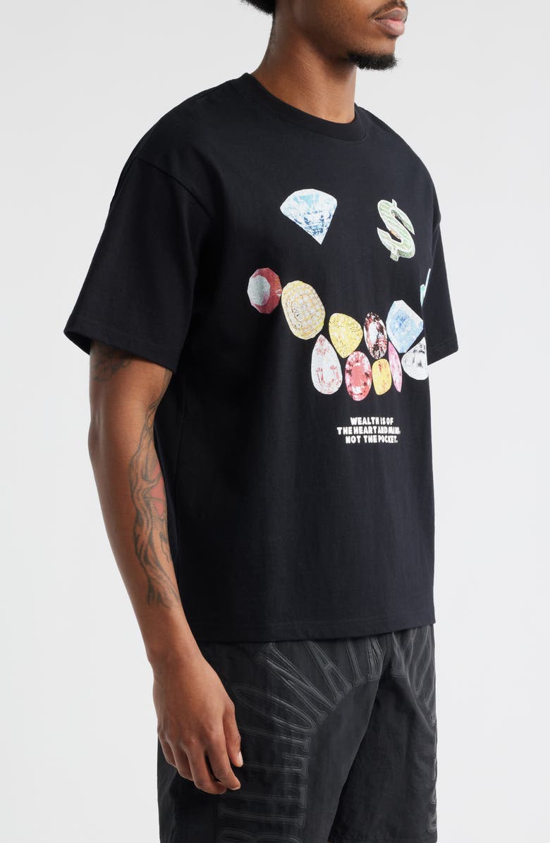 Billionaire Boys Club Smiles Graphic T-Shirt, Alternate, color, Black