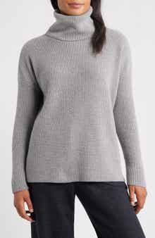 Eileen Fisher Rib Turtleneck Sweater