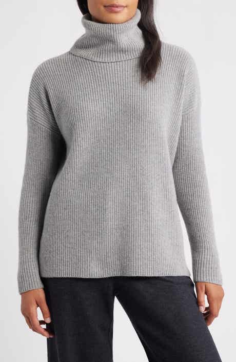 Eileen Fisher Rib Turtleneck Sweater