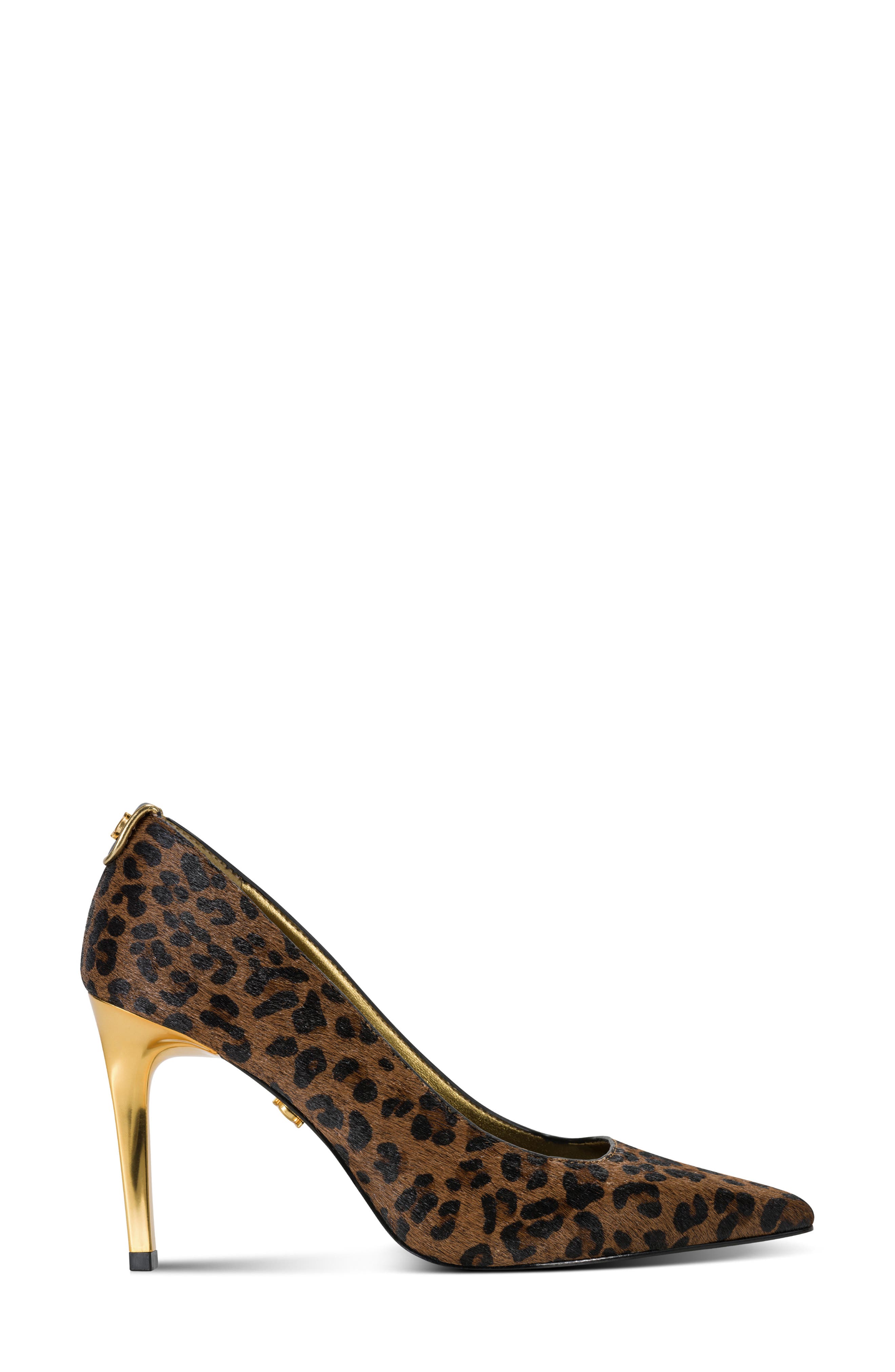 Donna Karan New York Savita Genuine Calf Hair Pump, Alternate, color, Leopard