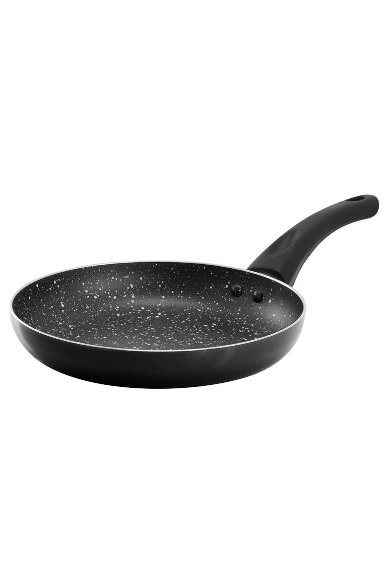 Luneta Nonstick Aluminum 8 Inch Frying Pan, Main, color, Black