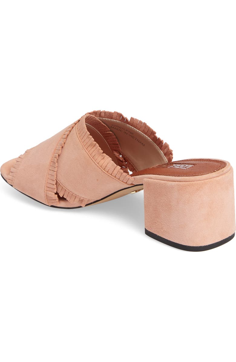 Topshop Nancy Fringe Sandal, Alternate, color,