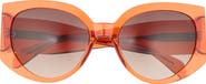 rag & bone 58mm Round Sunglasses
