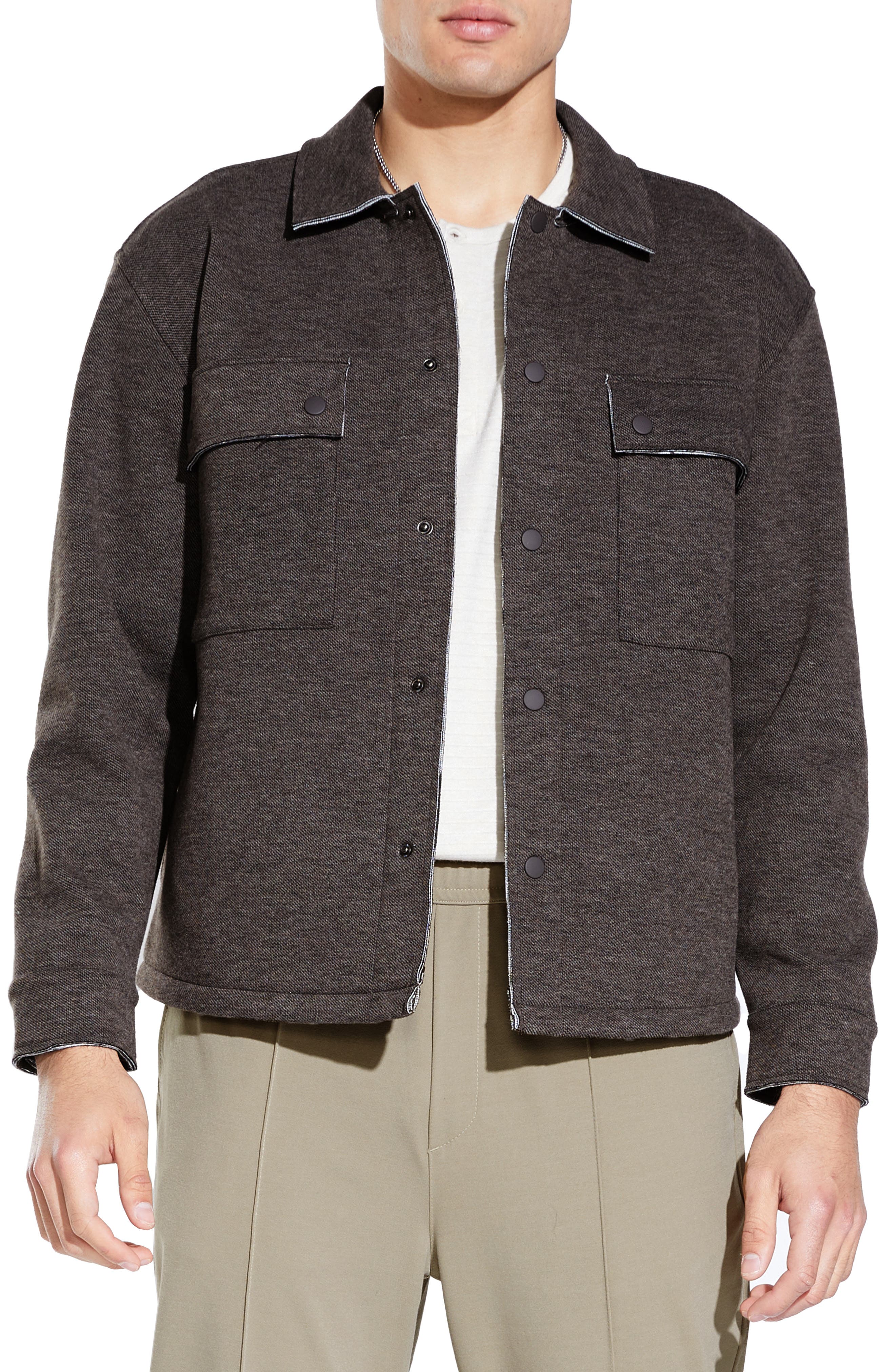 Civil Society Boxy Crop Shirt Jacket