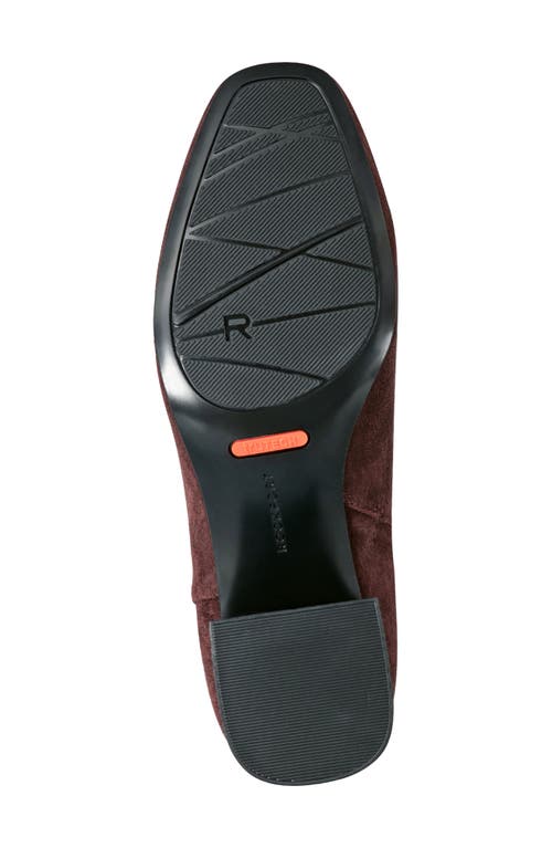 Rockport Oaklei Boot In Burgundy