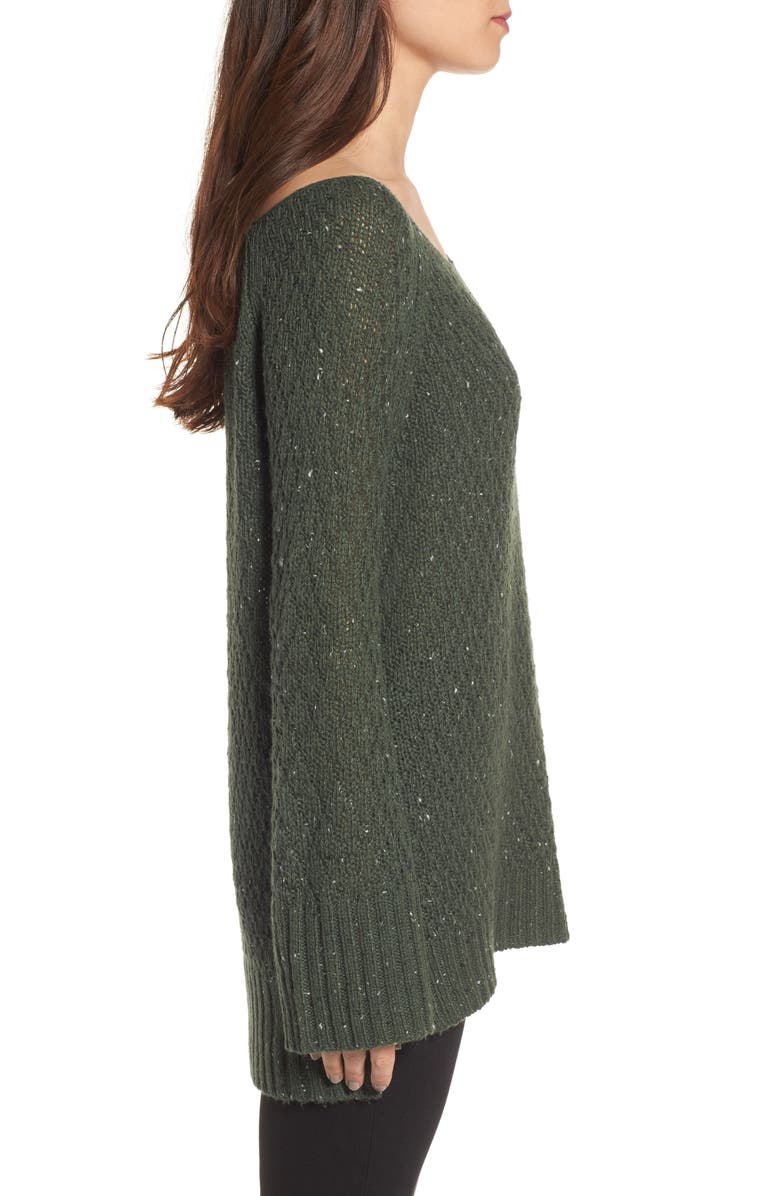 Hinge Slouchy Tunic Sweater, Alternate, color, 