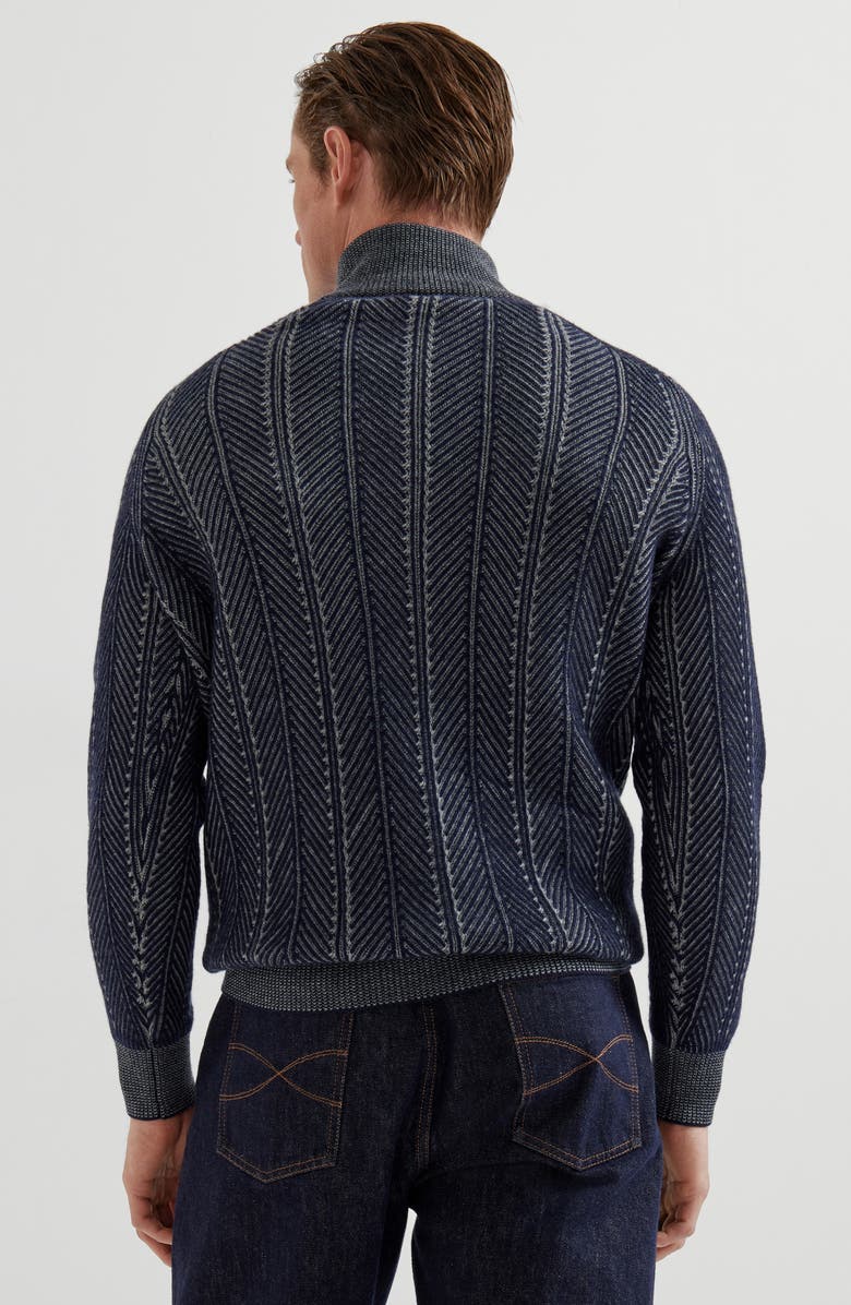 Brunello Cucinelli Vanisé sweater, Alternate, color, Panama