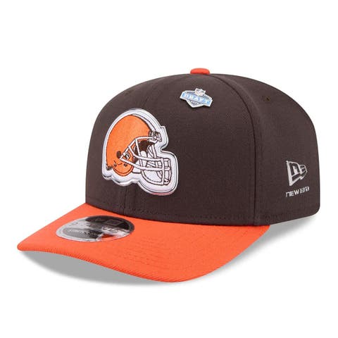 Men's New Era  Brown/Orange Cleveland Browns 2026 NFL Draft 9SEVENTY Adjustable Hat