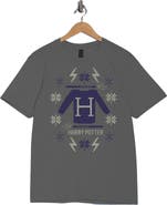 Monster Digital Harry Potter Blue Christmas Graphic T-Shirt