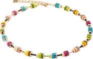 COEUR DE LION Boho Sunset Cube Necklace