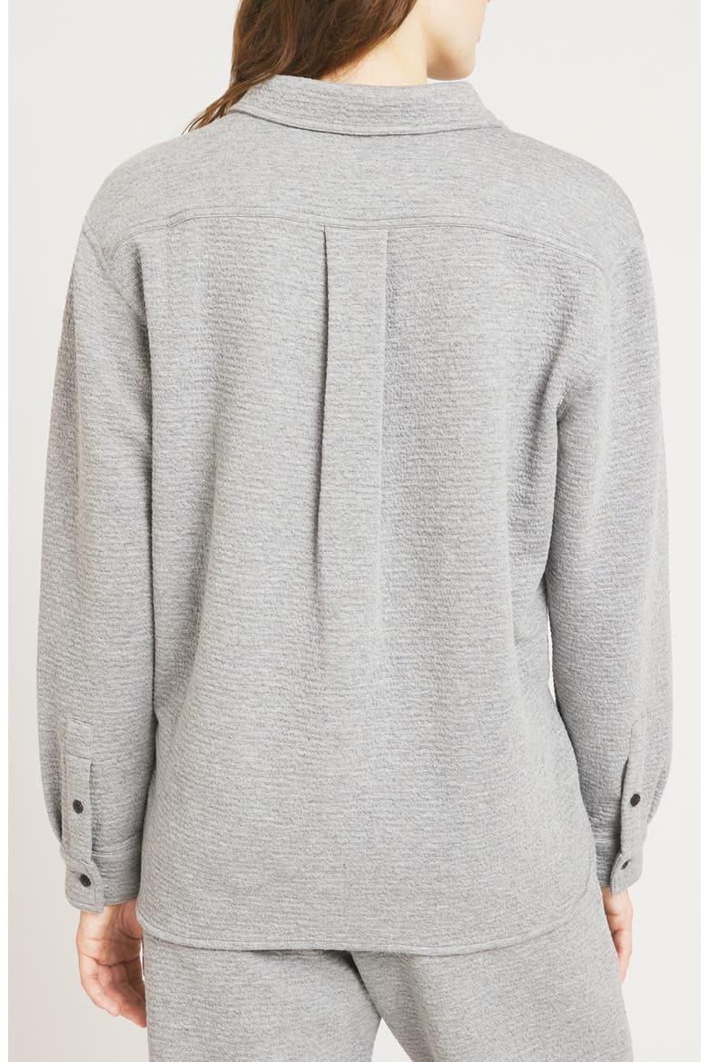 Jacquard Shirt, Alternate, color, GRAY HEATHER